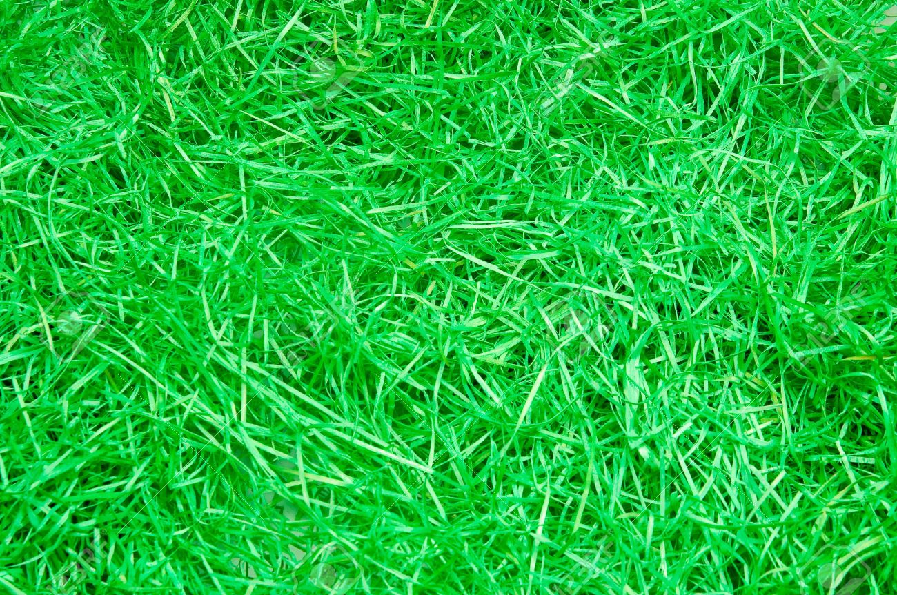 Iridescent Green Plastic Easter Grass