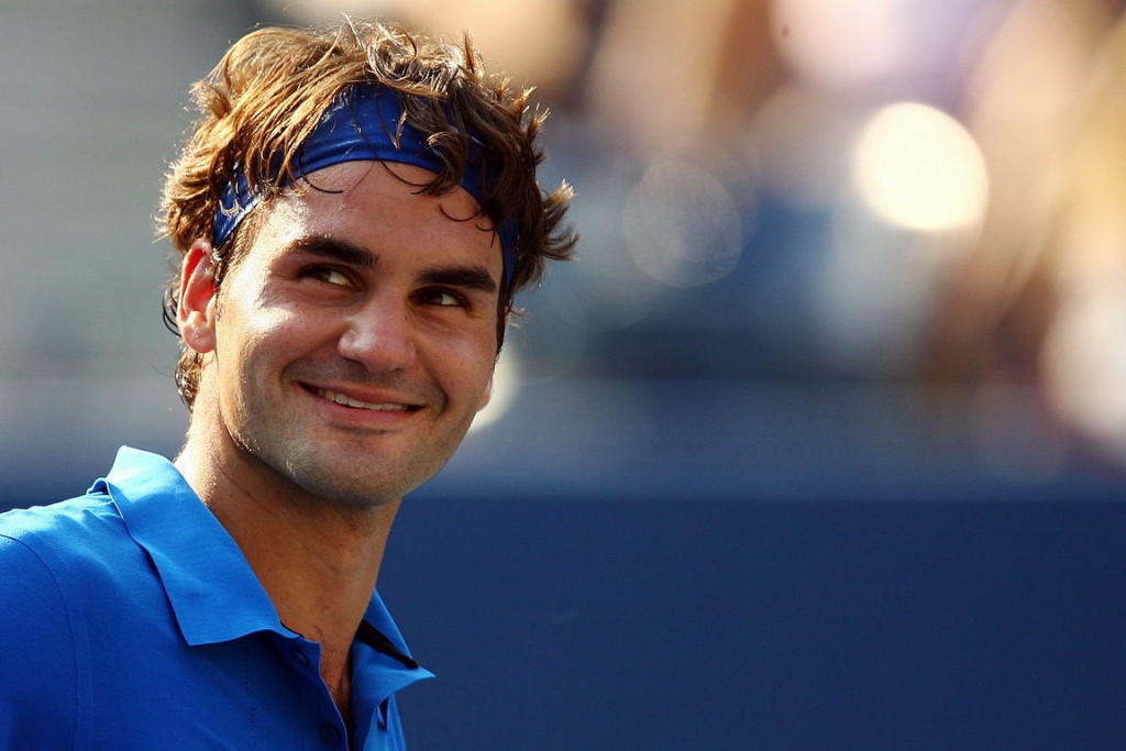 Federer Smile