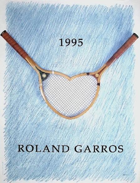 1995 French Open Poster Art