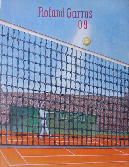 2009 French Open Poster Art