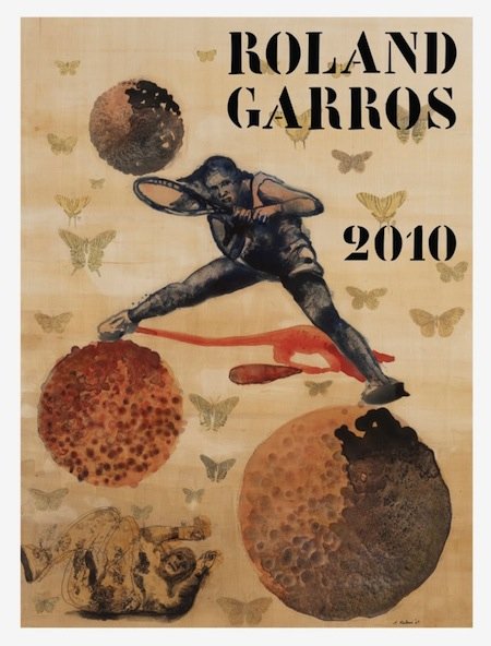 2010 French Open Poster Art