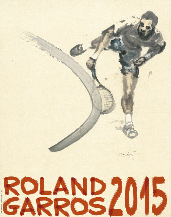2015 French Open Poster Art