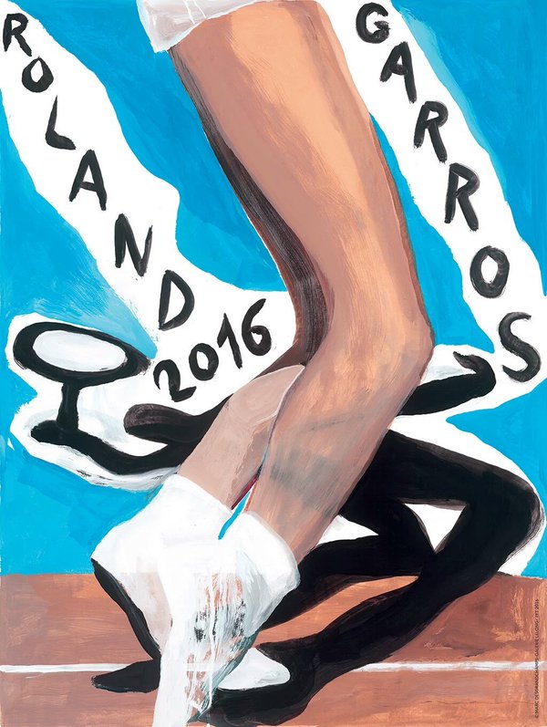 2016 French Open Poster
