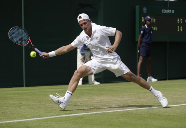 106 ranked American Denis Ludla advanced to the 3rd round of Wimbledon